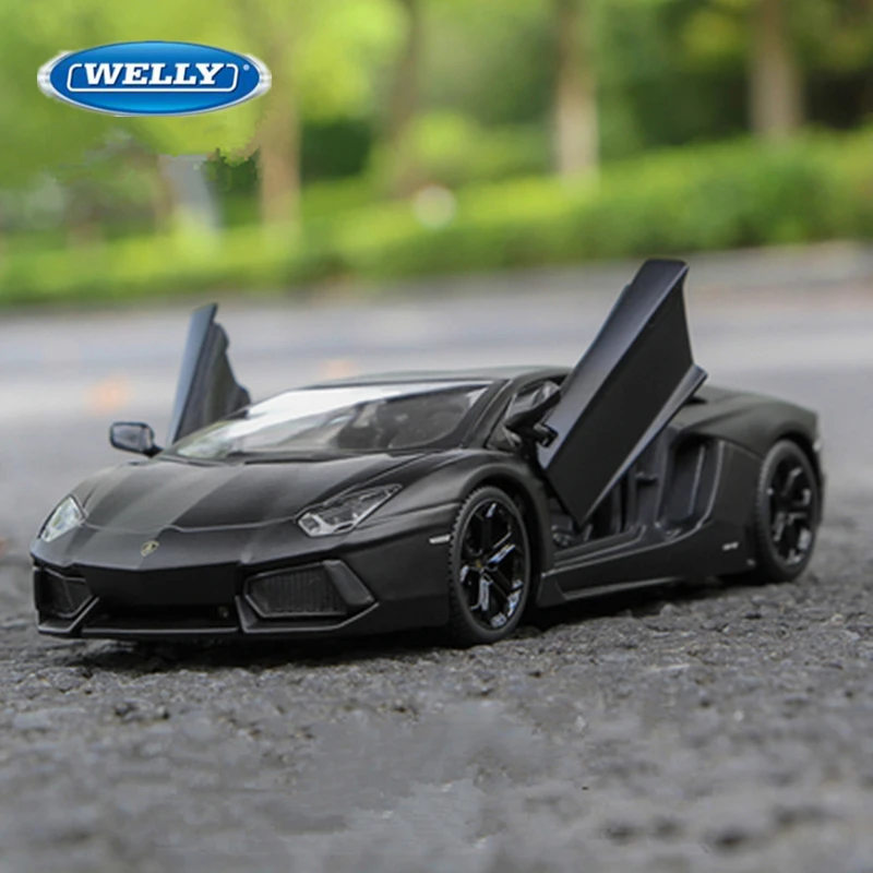 

WELLY 1:36 Lamborghini Aventador LP700-4 Alloy Sports Car Model Diecast Simulation Metal Toy Car Model Collection Childrens Gift