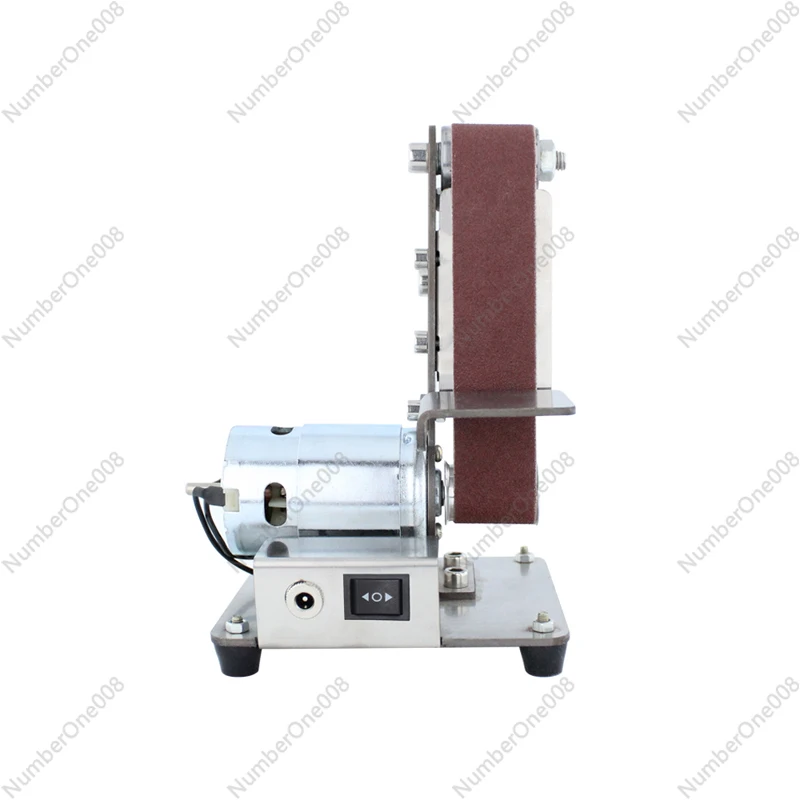 

Mini Electric Belt Machine/ DIY Desktop Polishing Machine Grinding Machine/ Knife Grinder Artifact Knife Grinder Opening Machine