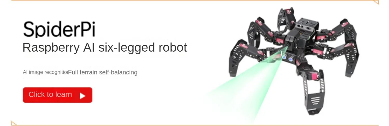 18 DOF Aluminium Hexapod Spider Bracket Six 3 DOF Legs Robot Frame Kit with Ball Bearing Fully For Programmable Robot DIY Kit