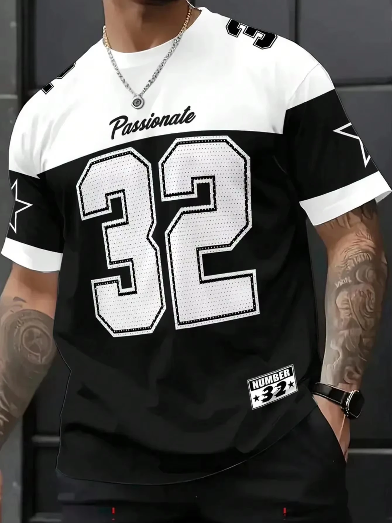 الرجال شيكاغو 23 الجرافيك التي شيرت موضة ثلاثية الأبعاد طباعة قصيرة الأكمام الرياضة TeeClothing للجنسين ملابس يومية غير رسمية الصيف الرجال الشارع الأعلى #1