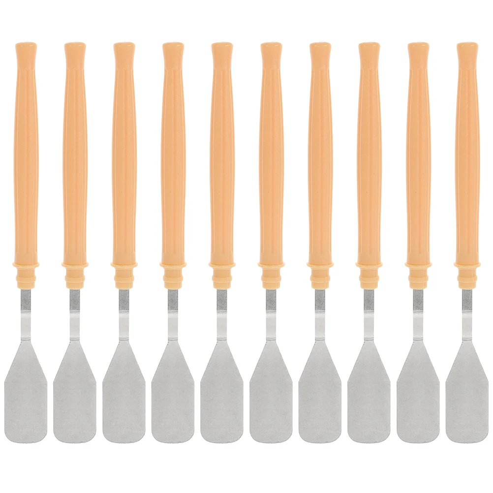 

12pcs Palette Knife Metal Painting Cutter Spatula Tools Art Oil Scrapers Canvas Tray Supplies Shovels Mixing Blade