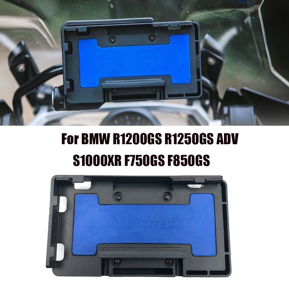 

For BMW Wireless Charger R1200GS R1250GS ADV S1000XR F800GS F750GS GPS Motorcycle Wireless Fast Charger Navigation Bracket