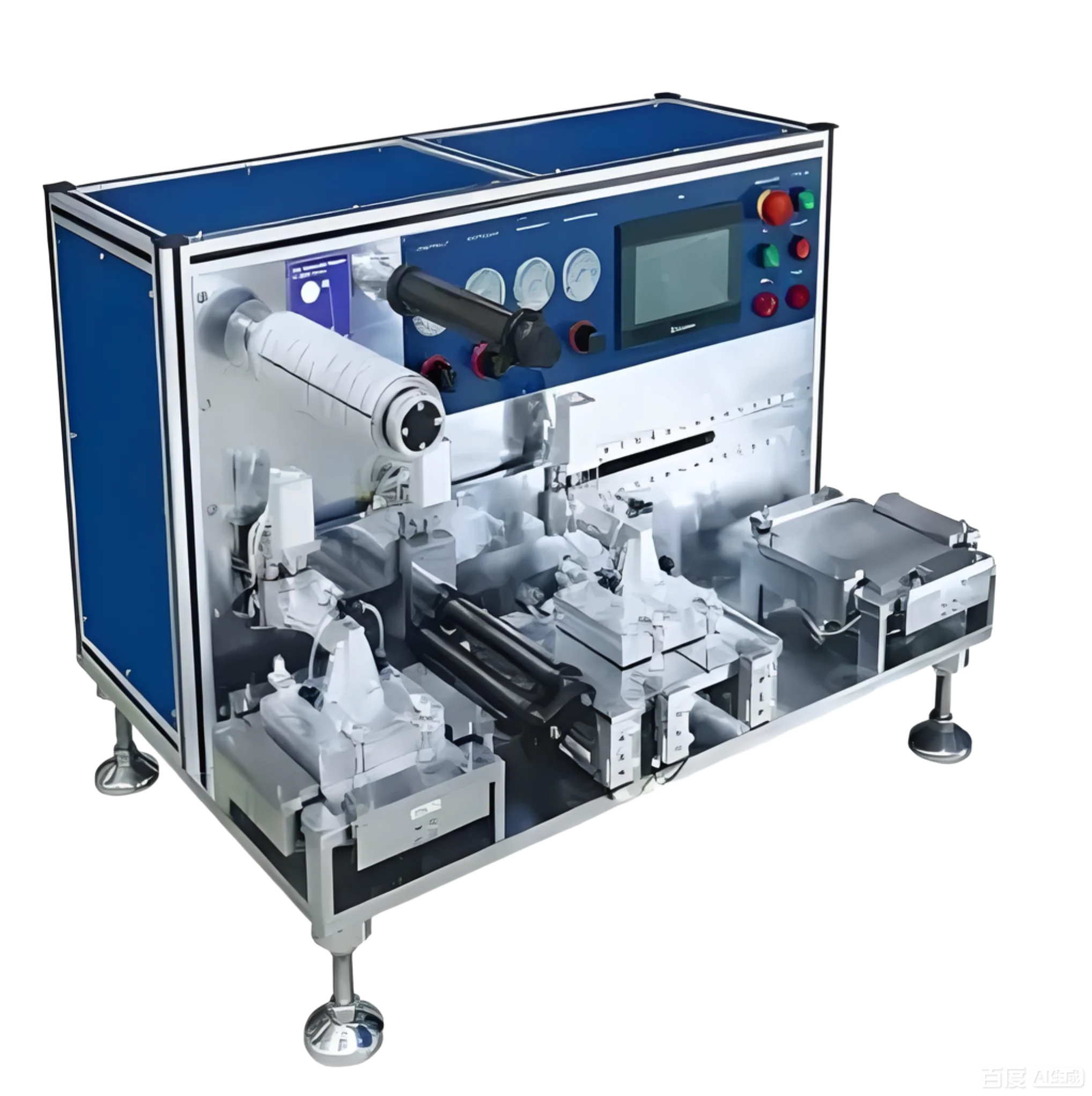Lab New Semi-Automatic Polymer Cell Electrode Stacking Machine Z-Shaped Assembly for Li-ion Battery Electric Paper Film