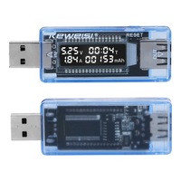 USB Battery Charger Capacity Tester Digital Voltage Ammeter Tester Voltmeter Current Voltage Doctor Power Bank Diagnostic Tool