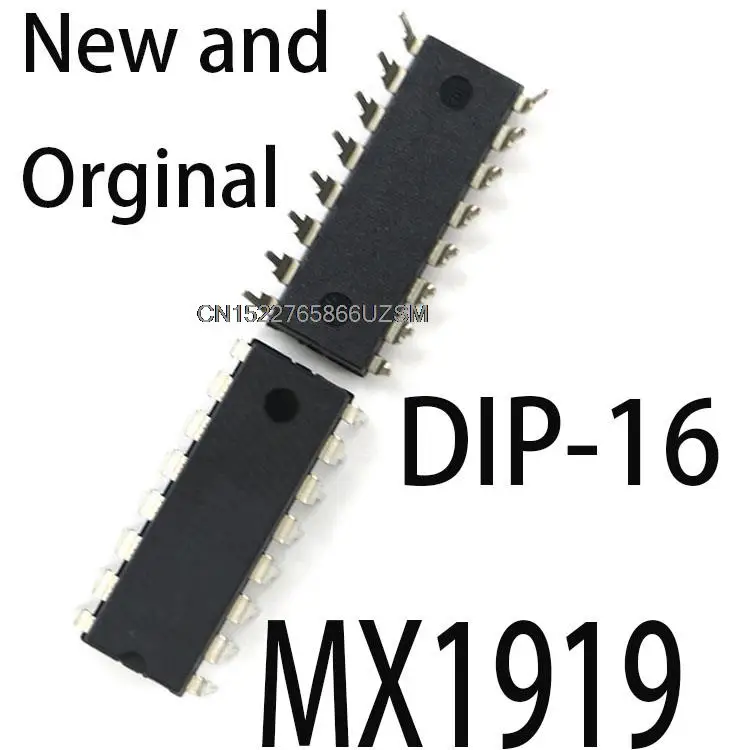 5PCS New and Original DIP-16 MX 1919 DIP16 DIP MX1919L MX1515L MX1919 MX1515