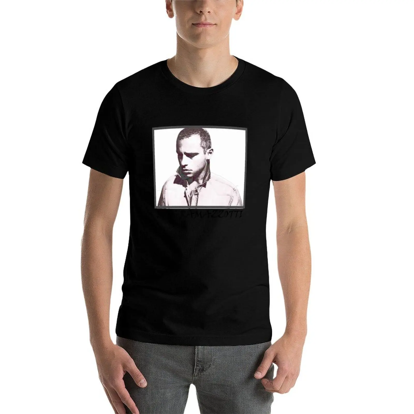 إيروس رامزوتي تي شيرت مضحك تي شيرت رجل تي شيرت رجل عادي تي شيرت للرجل القطن تي شيرت