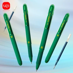 3/6pcs Green Ink Gel Pens,, 1.0mm,for Writing, Large Capacity Refill, Office Supplies Back To Sochool