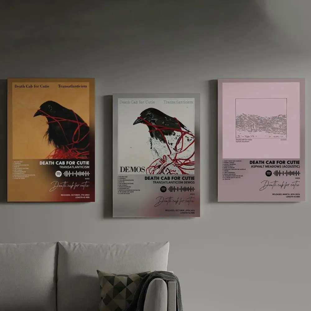 الموت الكابينة ل C-Cutie المشارك يطبع حائط لوح رسم صورة فنية غرفة المعيشة ديكور المنزل قائمة التتبع غطاء ألبوم الموسيقى #1