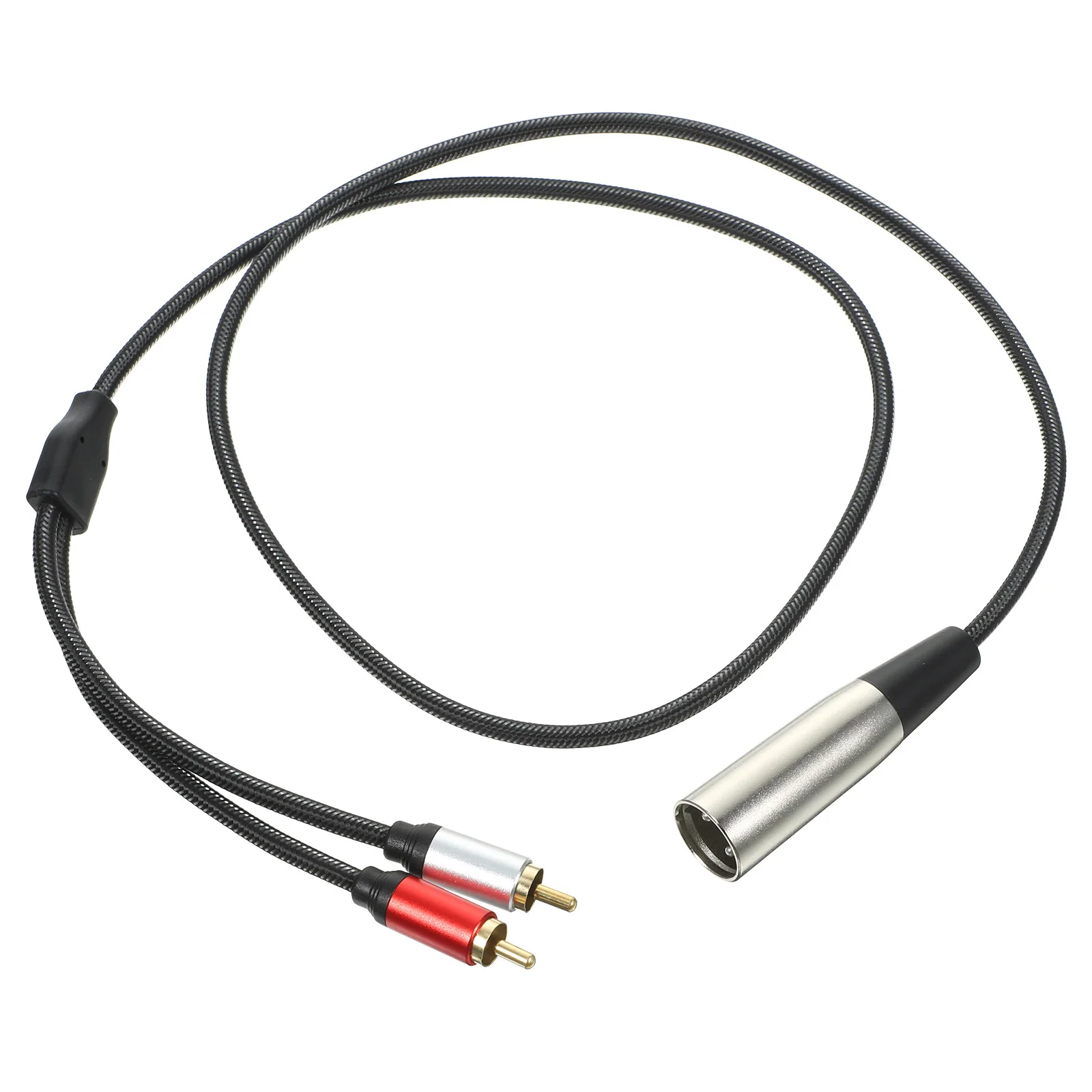 Xlr إلى كابل الصوت 3 دبوس سلك الميكروفون لمضخم صوت السيارة إشارة متوازنة معدات الصوت محول كابل نقل محول