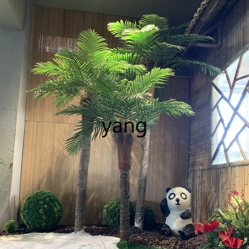 

LXL Imitation Coconut Tree Indoor Landscaping Tropical Green Plants Large Emulational Decoration Palm Trees