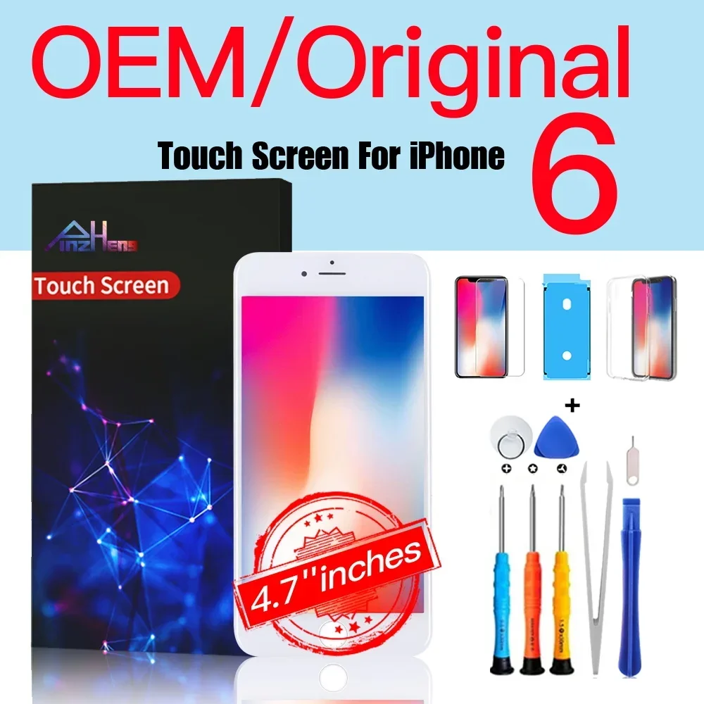 PINZHNEG Hochwertiger LCD-Bildschirm OEM für iPhone SE 2020 8 PLUS 6 6S 7 Plus Display Incell-Ersatzbildschirm 10 Jahre Garantie