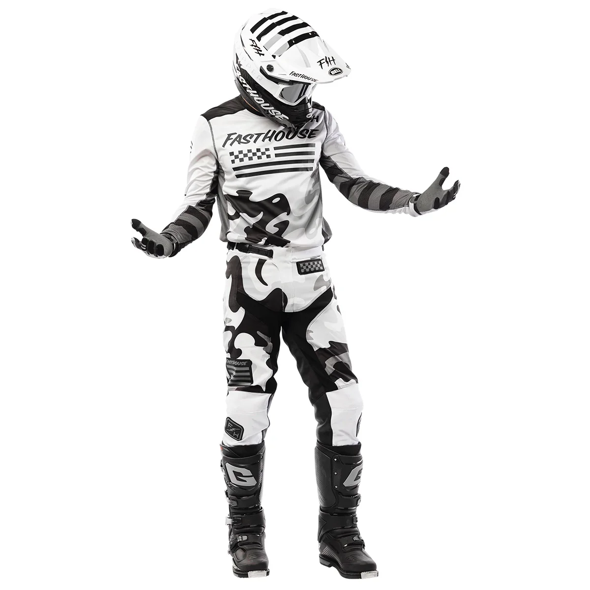 2026 FH Motocross Gear Set Top Shift MX Jersey Set ATV Race Wear Enduro Moto Kits Off Road Motorrad Anzug – Detail 10