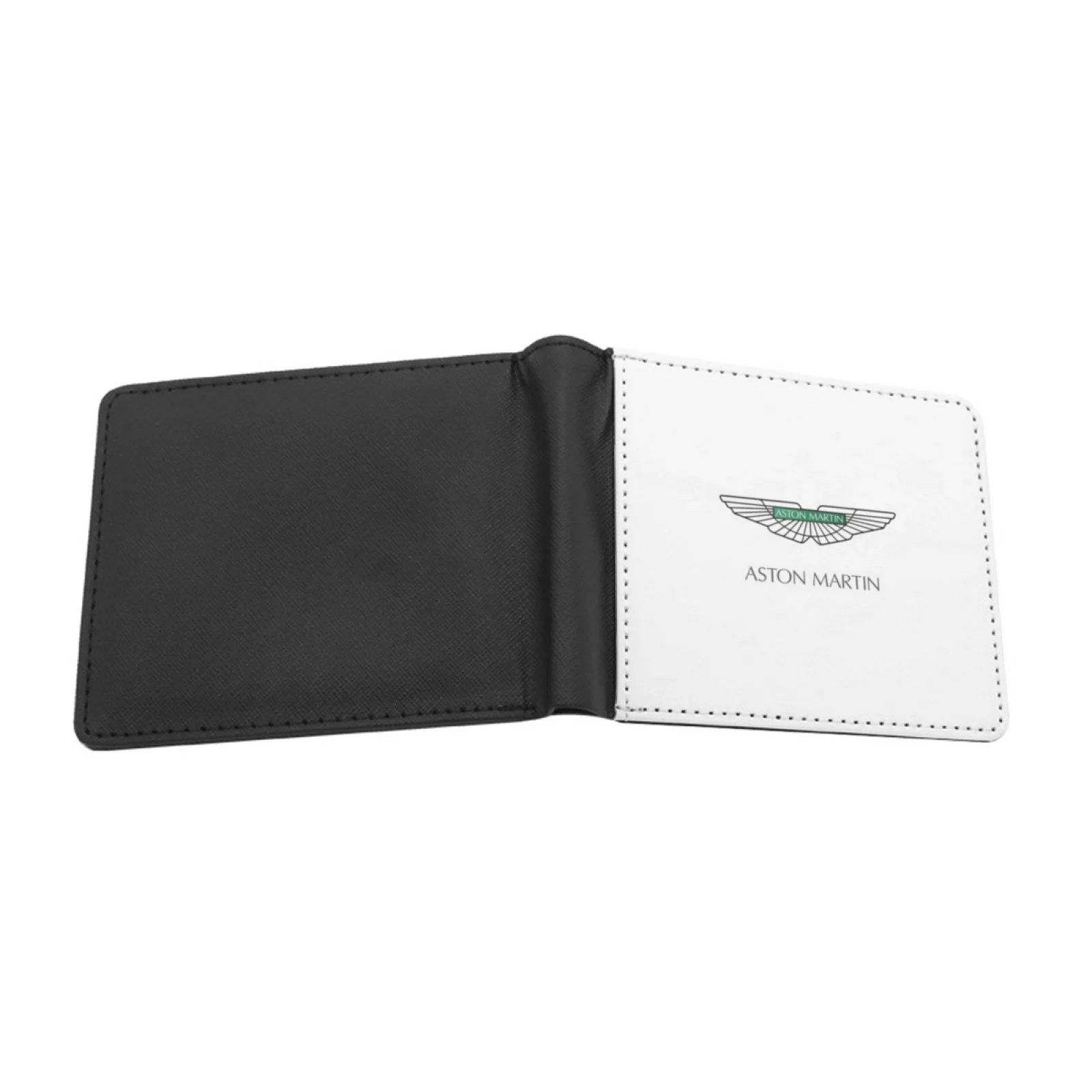 Aston Logo Design Men Wallets Card Man Wallet Short Purse Bi-Fold Personalized Purses Aston Db5 Vantage Db9 Famous Reliable