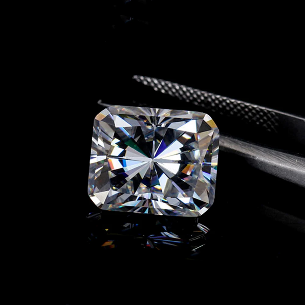 5 Stuks Een Veel Hoge Kwaliteit Zeer Uitstekende Achthoek 3*5Mm Grote Brand Moissanite Edelsteen Synthetische Losse Diamant Voor Sieraden