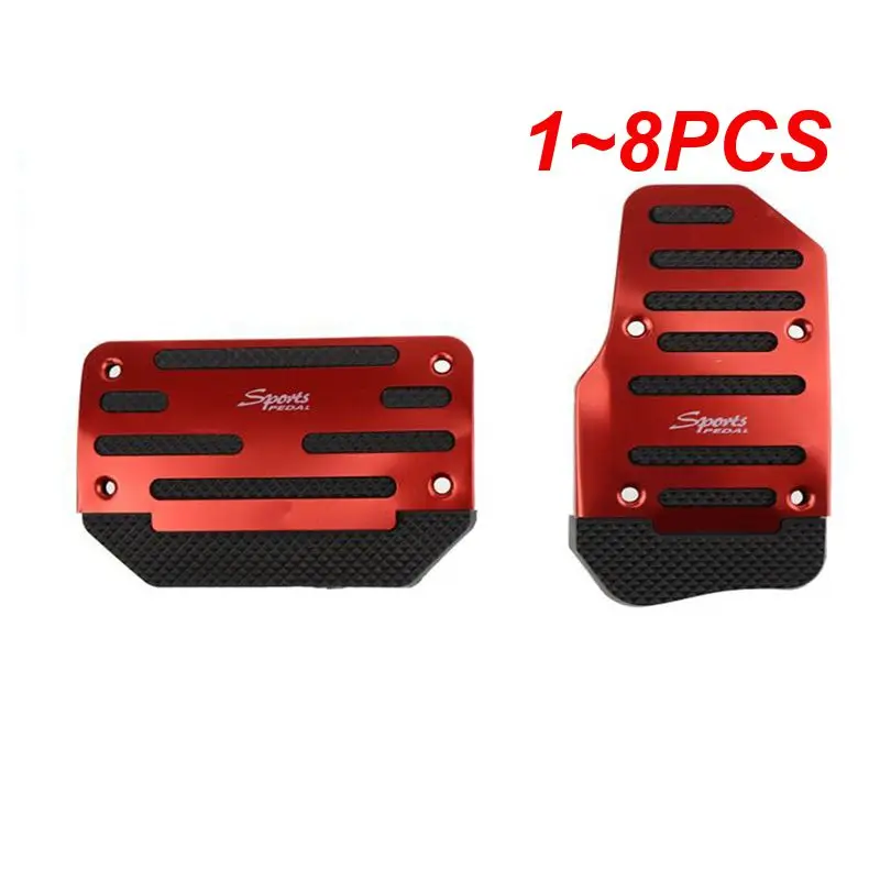 1~8PCS Aluminum alloy car anti-skid pedal accessories for Suzuki SX4 SWIFT Alto Liane Grand Vitara Jimny SCross