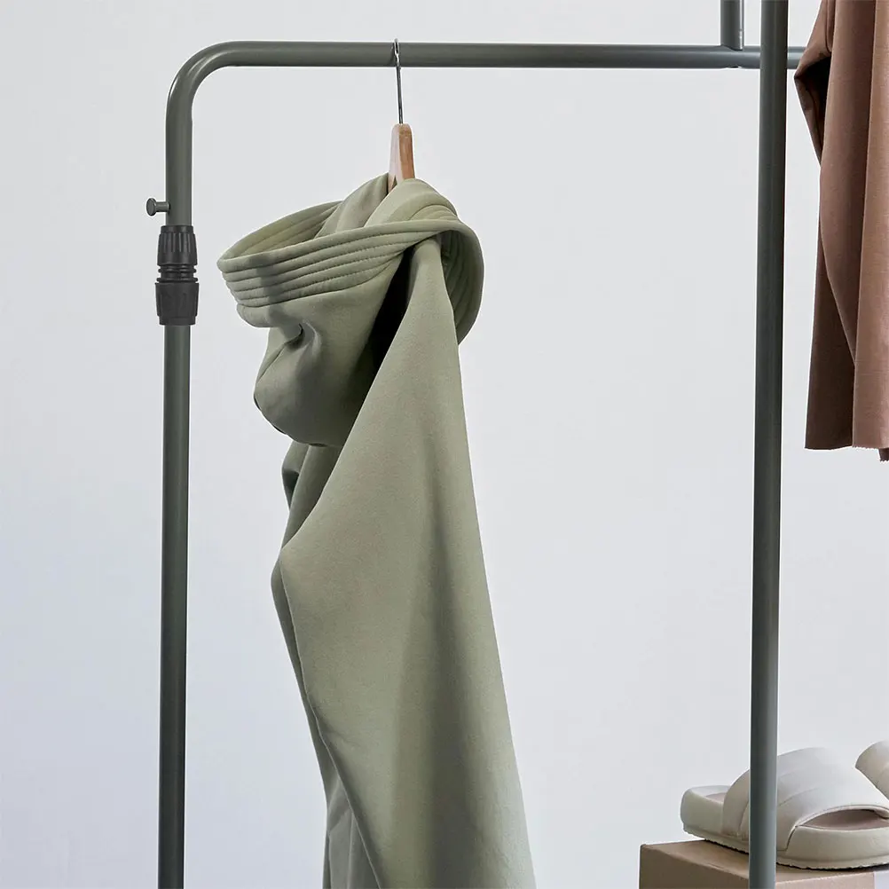 

2Pcs Clothes Rack Joint Fittings Versatile Compatibility Dual Connector Design Adjustable Length Plastic Drying Rack