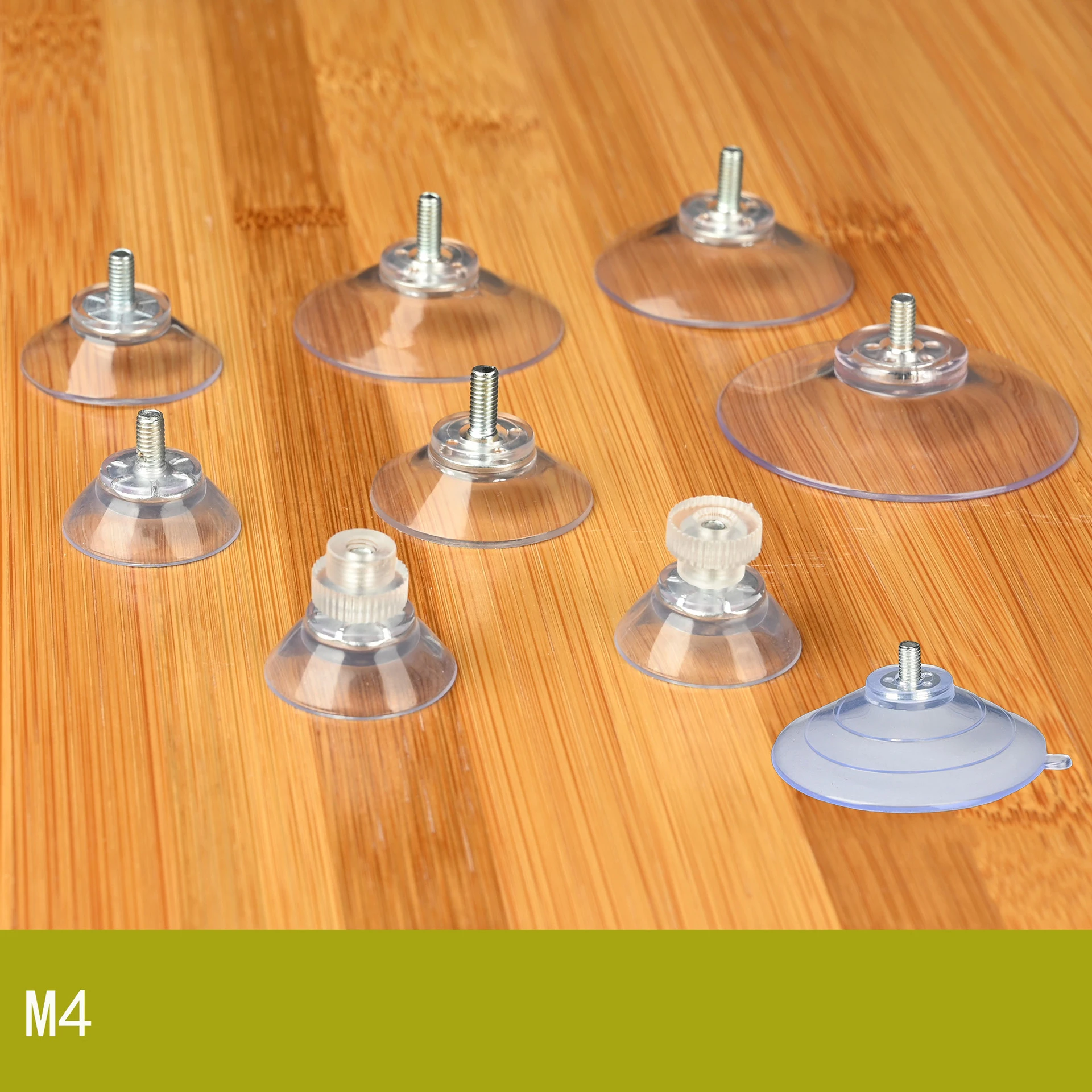 

Transparent Mushroom Head Suckers Hanging Hooks for Window Wall Strong Vacuum Sucker Towel Hanger Glass Suction Cup with Screw