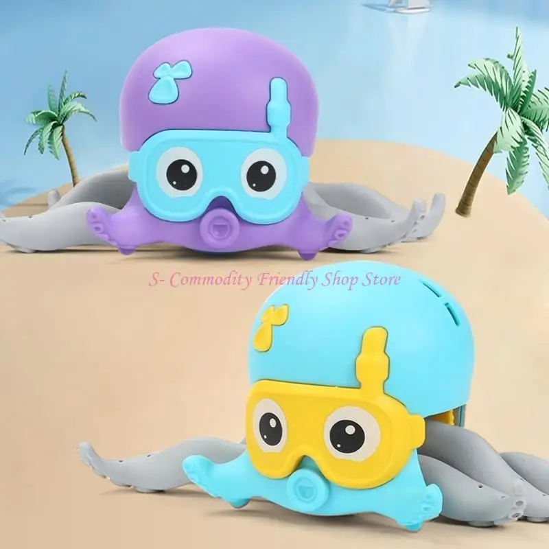 85AE pour ensemble jeu, jouet douche développement pour bébé, poulpe flottant, eau à