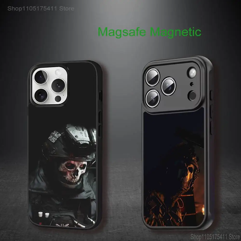 

Game C-Call Of D-Duty 2 Phone Case For iPhone 17,16,15,14,13,12,11,Pro,Max,Plus,Mini,SE4,E Magnetic Magsafe Wireless Charging