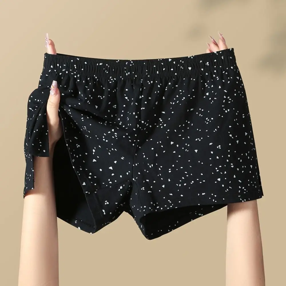 

Удобные однотонные мужские хлопковые трусы-боксеры свободного кроя на резинке для повседневной носки