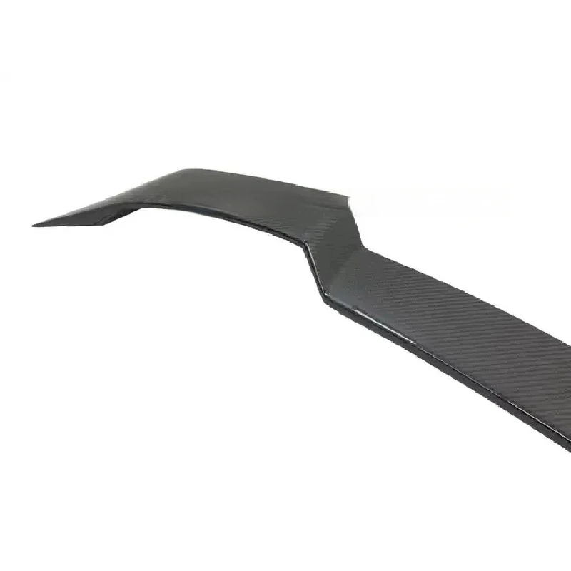 

Carbon Fiber V Style Rear Trunk Spoiler 2022 Car Exterior Parts