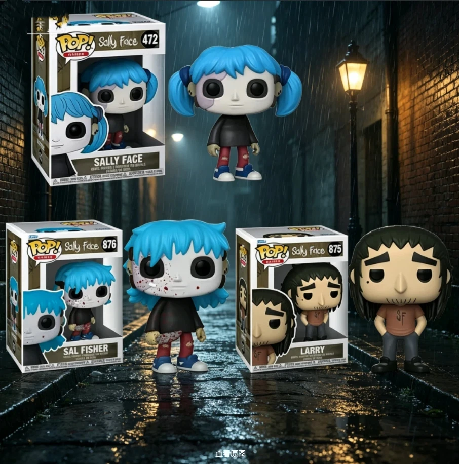 

Новые фигурки Funko POP Games Sally Face Larry 875 # Сал Фишер 876 # Салли Фейс 472 # Коллекционная виниловая фигурка-модель: игрушка в подарок на день рождения
