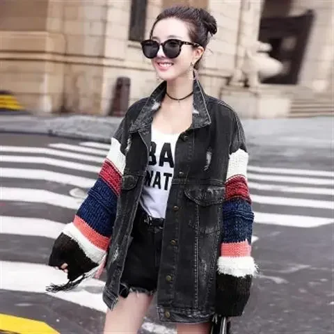 Vy6619 2020 spring summer autumn new women fashion casual Denim Jacket woman female OL fall jacket for women