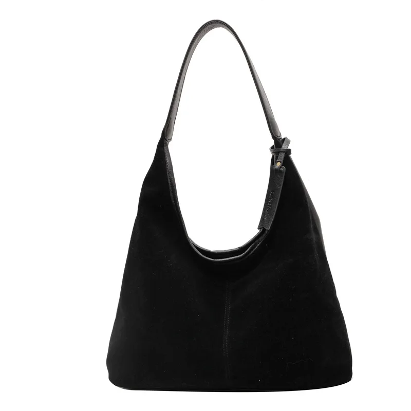 Bolso de hombro de gran capacidad para mujer, bandolera de cubo texturizada, informal, de alta calidad, versátil, de lujo, a la moda