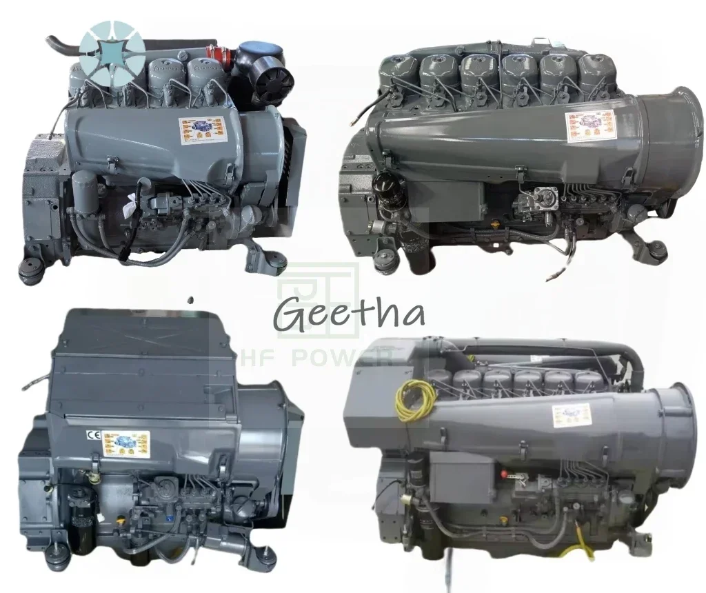 moteur machinery air cooled motor  diesel engines 4 6 cylinder F4l913 F4l913t F6l913 F6l913t  BF4L913 BF6L913 BF6L913C for deutz