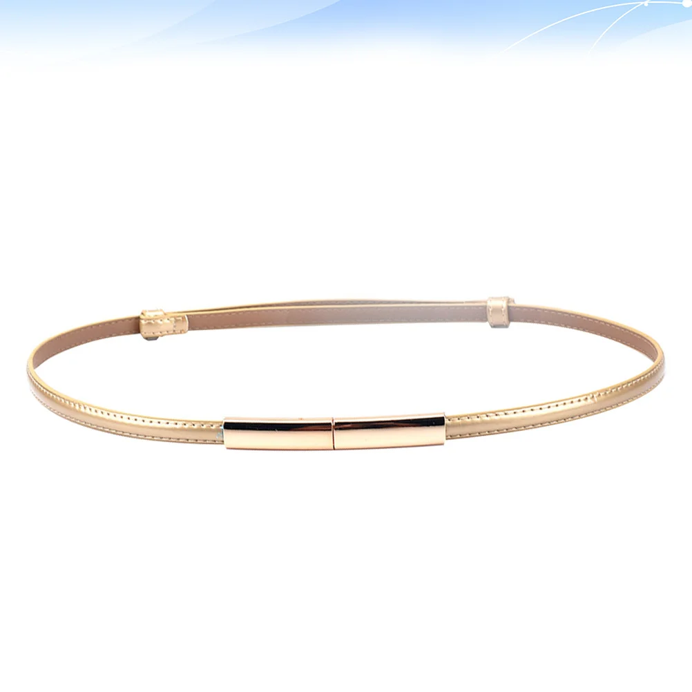 حزام ذهبي أنيق فستان زفاف أنيق إكسسوار للنساء حزام خصر لحفلات الزفاف حزام هدية #1