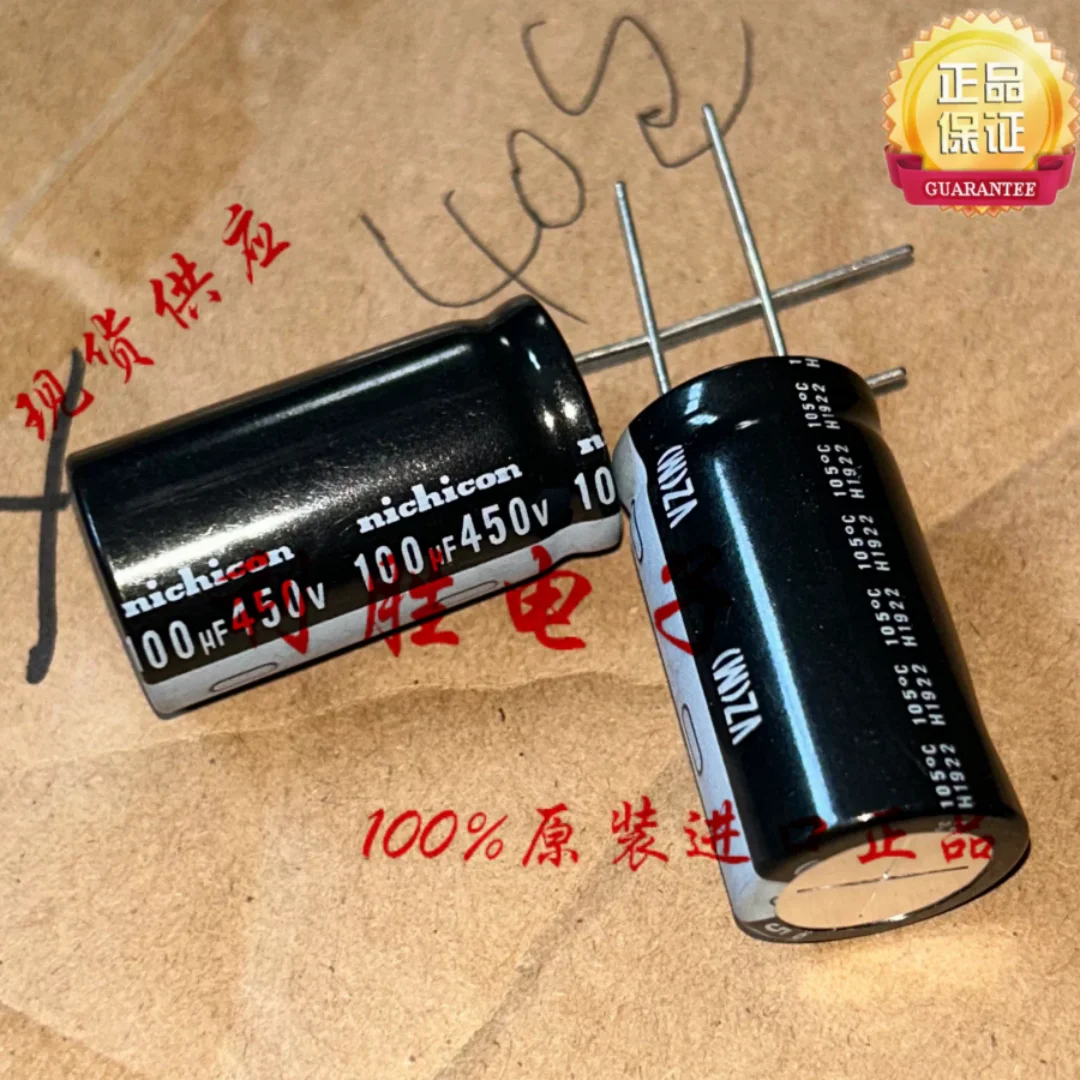 100UF 450V Japanese Nichicon capacitor 450V100UF 22 * 40 VZ lead