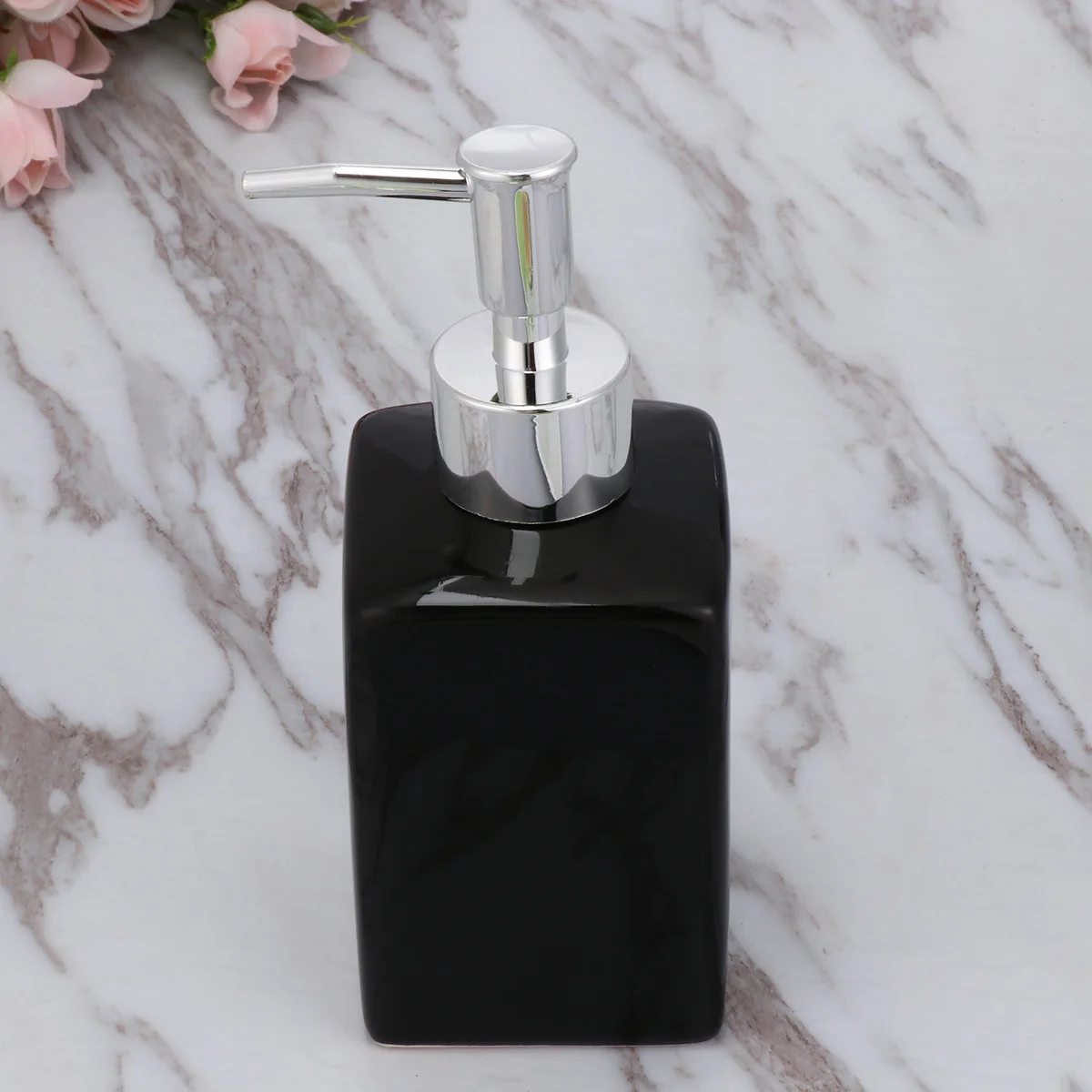 

Black Press Foam Bottle for Face Cleansing Portable Handheld Bubbler Non-Aging Strong Build Smooth Ideal for Travel