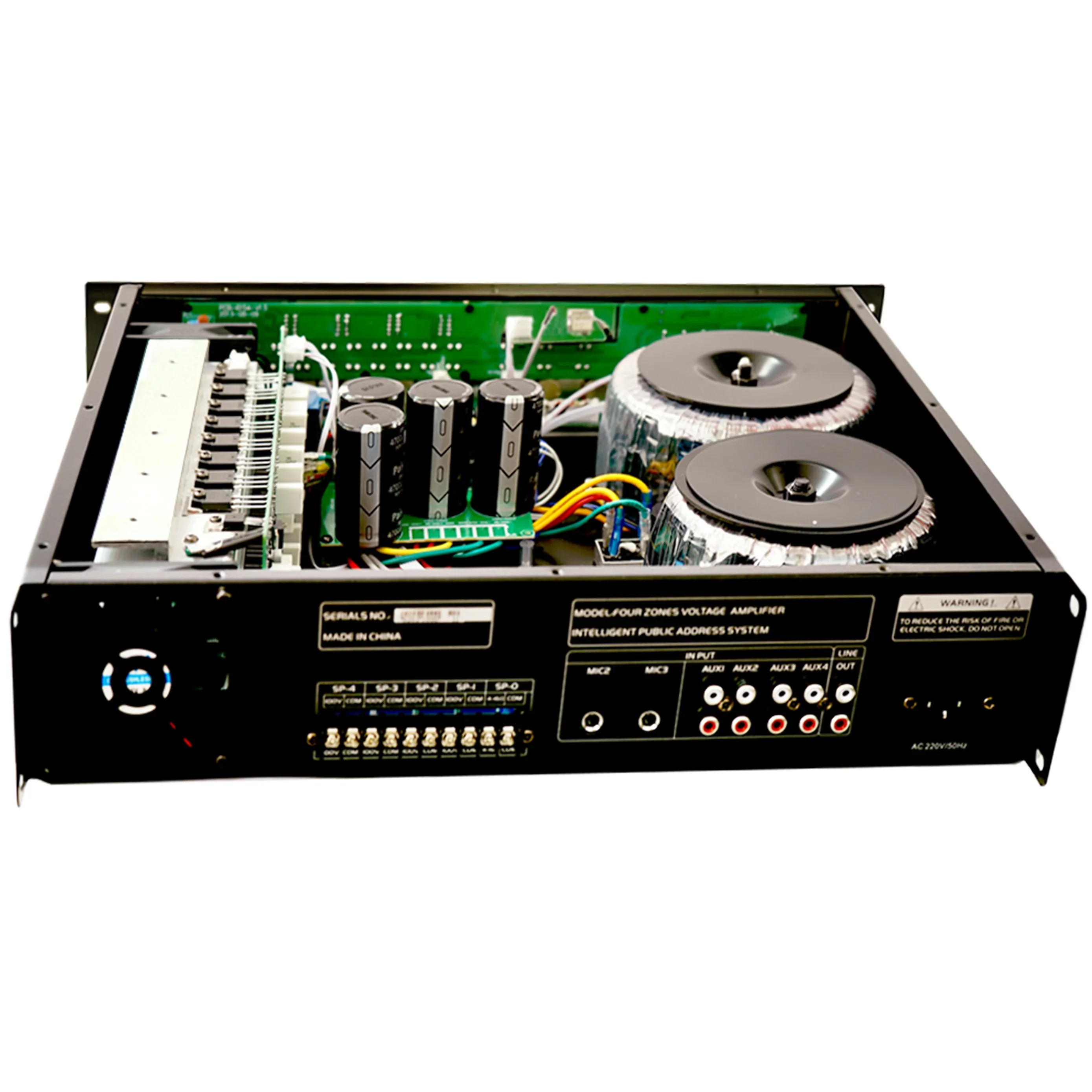 Kit Sound Power Amplifier 4 Channel Manufacturers Sound Power Amplifier Audio Power Mixer Amplifier