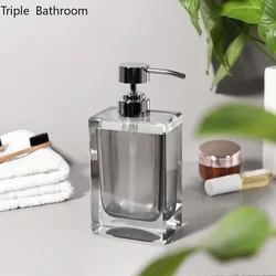 Light Luxury Resin Bathroom Toiletry Set Mouth Cup Liquid Soap Bottle Soap Dish Cotton Swab Box Tools Restroom Accessories