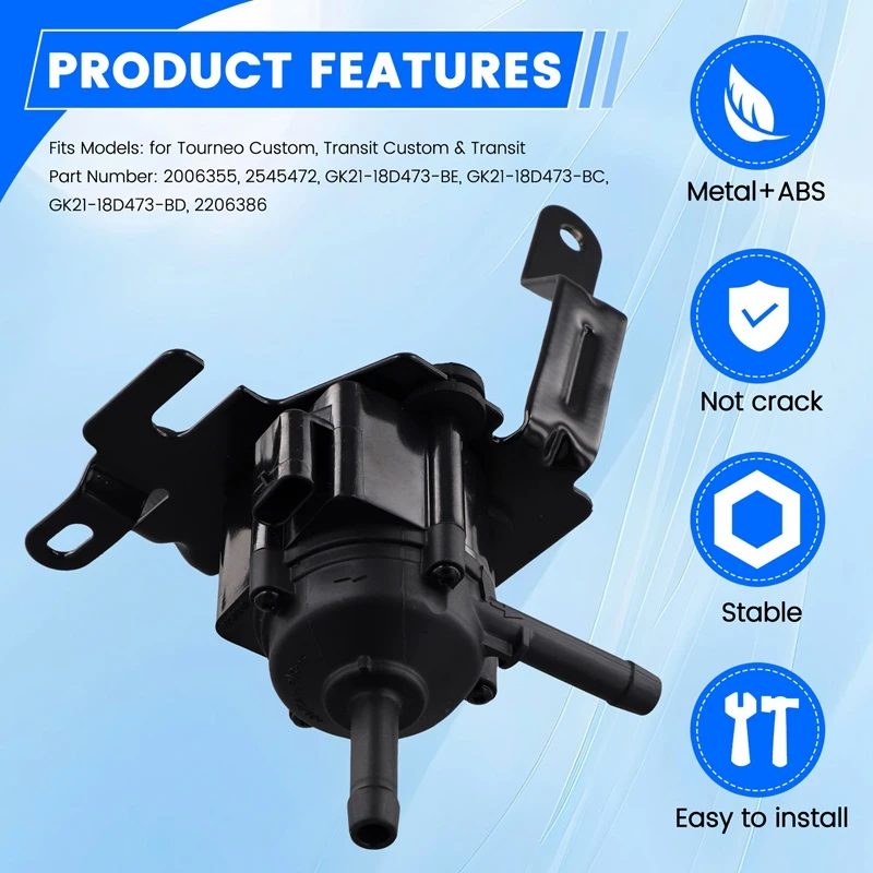 Electric Auxiliary Water Pump For Ford Transit 2.0 Ecoblue GK21-18D473-BC 2206386