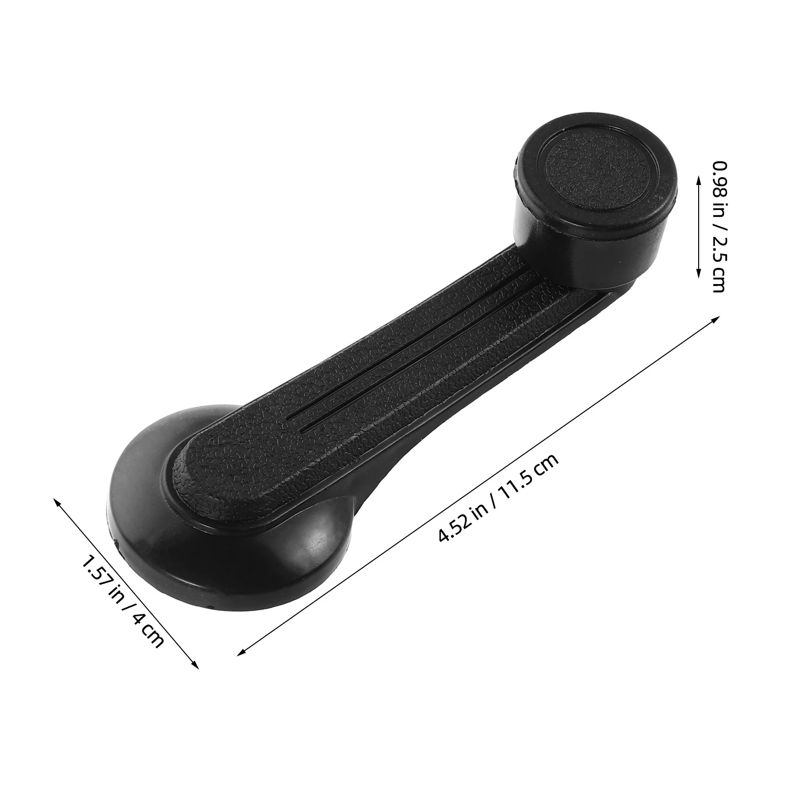 2pcs Car Crank Handle Universal Replacement Manual Window Regulator For Auto Glass Winder Durable Plastic Vehicle Window