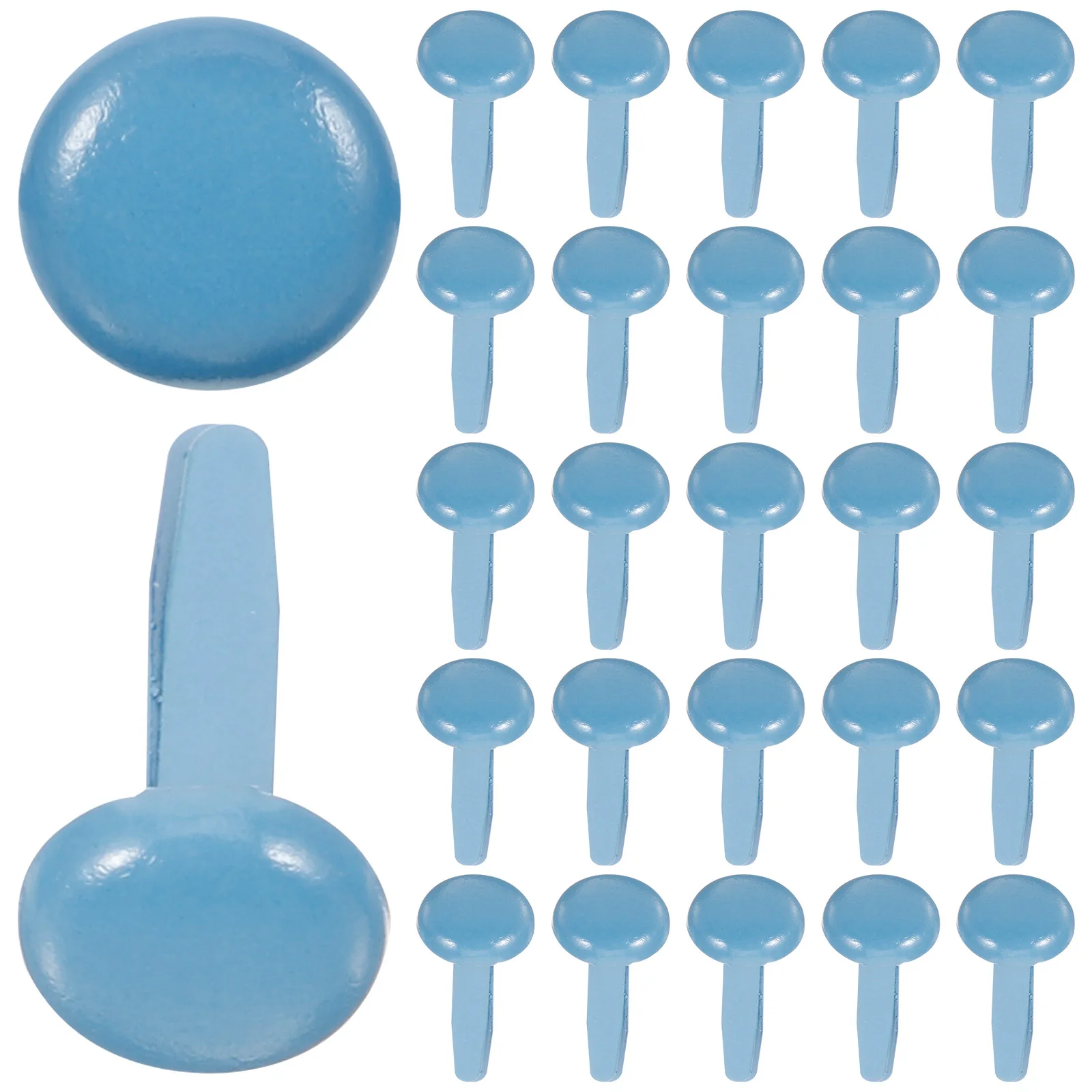 200 قطعة مسامير مخلب مادة حديدية متينة وسهلة الاستخدام لسكرابوكينغ DIY بها بنفسك ورقة الحرف اليدوية Brads بها بنفسك Brads