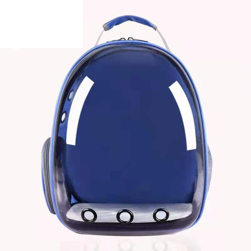 Luxury Portable Transparent Pet Travel Carrier Bag Ventilated Cat Dog Backpack Breathable Cat  Veterinary Instrument
