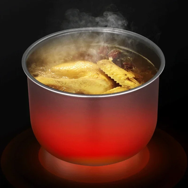 ميديا جهاز طهي الأرز 5/ 6L أواني داخلية مزدوجة 24 ساعة حجز قدر الضغط غير لاصق متعدد المواقد الأرز الكهربائية صنع الحساء