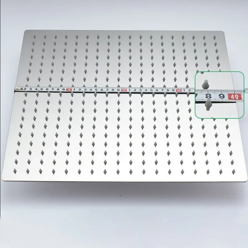 16-inch HD Mirror Ultra-thin Shower with Ceiling Mounted Showerhead.304 High Pressure Water Saving Showerhead