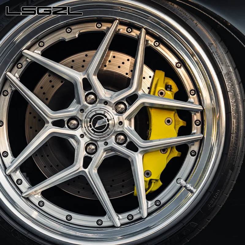 For Polish Custom 5 Spokes  Forged Alloy Deep Diah Wheels 16-26 Inch Lifetime Warranty for Audi C8 M5 M6 URUS Mercedes Gtr