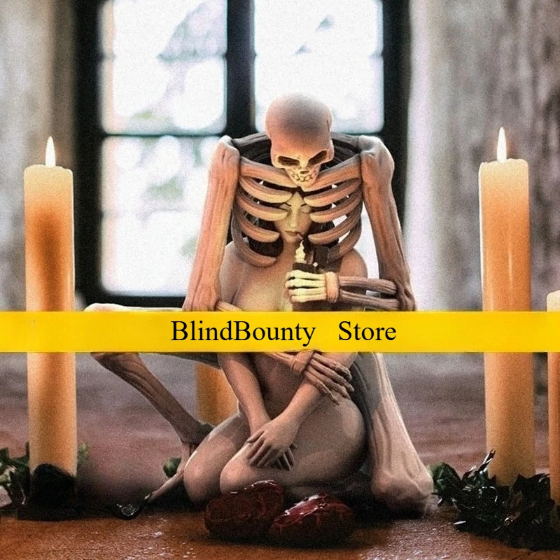 

Череп и красивый ЧУДЕ МНЕ В ВАШЕ HEART MIGHTY JAXX & MATT BAILEY Креативная фигурка Игра Аниме Периферия Подарок-сюрприз