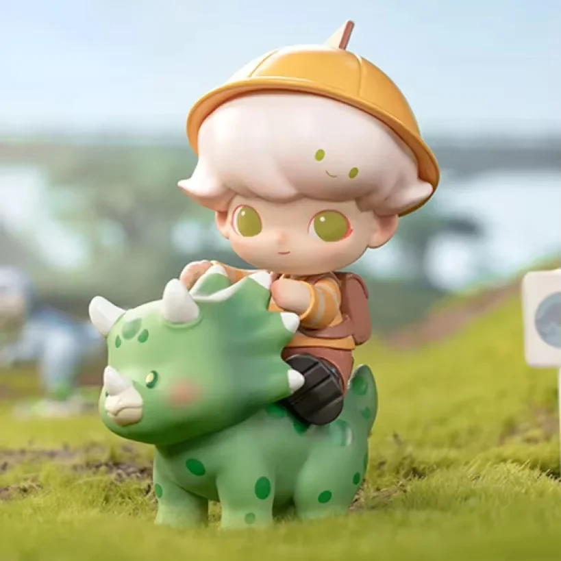 

Dimoo Jurassic World Series Blind Box Toys Mystery Box Mistery Figure Caja Surprise Box Kawaii Toys Model Birthday Gift