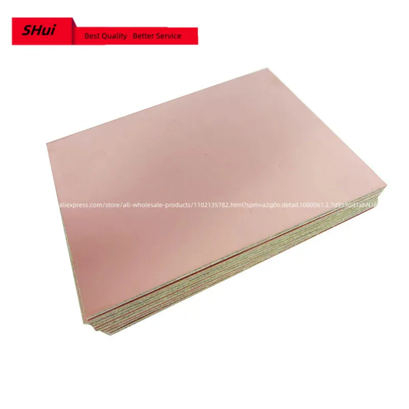 5pcs One Single Side Glass Fiber PCB Copper Clad Plate Laminate Circuit Board 10X15cm 100mm*150mm*1.5mm 100mmx150mm 10cm*15cm