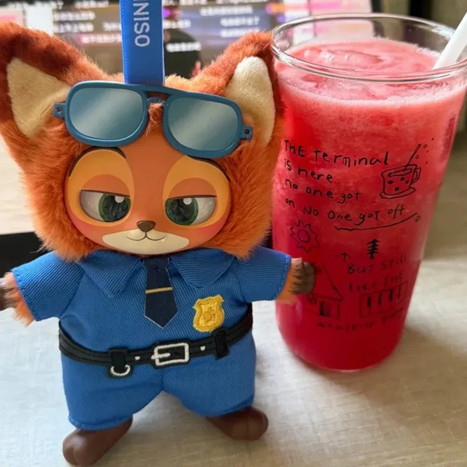 جديد الأصلي الساخن الحيوان مدينة العصرية اللعب صندوق أعمى الفينيل دمية الأغنام مايور حقيبة قلادة Kawaii دمية مفاجأة هدية للأطفال #5