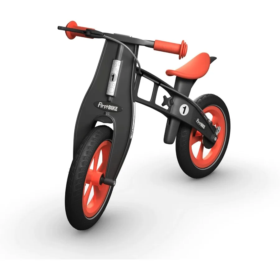 Bicicleta de equilíbrio de edição limitada com freio laranja equilíbrio bicicleta passeio-on brinquedo 22 meses-5 anos empurrar bicicleta sem pedal bicicleta criança bik