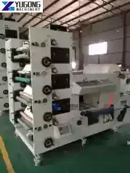 Roll To Sheet Hamburger Paper Sandwich Paper Flexographic Printer Flexo Printing Machine for Sale