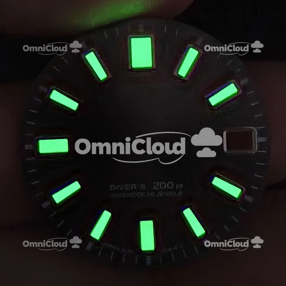 

Modified Dial Accessories 62MAS Dial 28.5mm Suitable for NH35 Dial C3 Super Green 3/3.8 Point