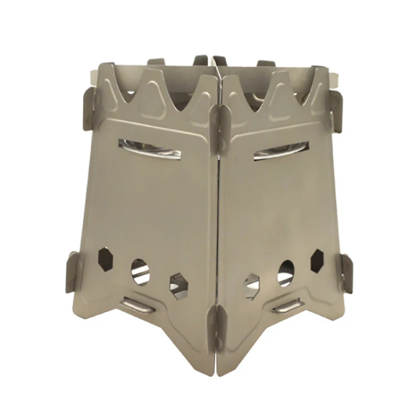 Acessórios de acampamento portáteis mochila mini fogão de titânio para caminhadas