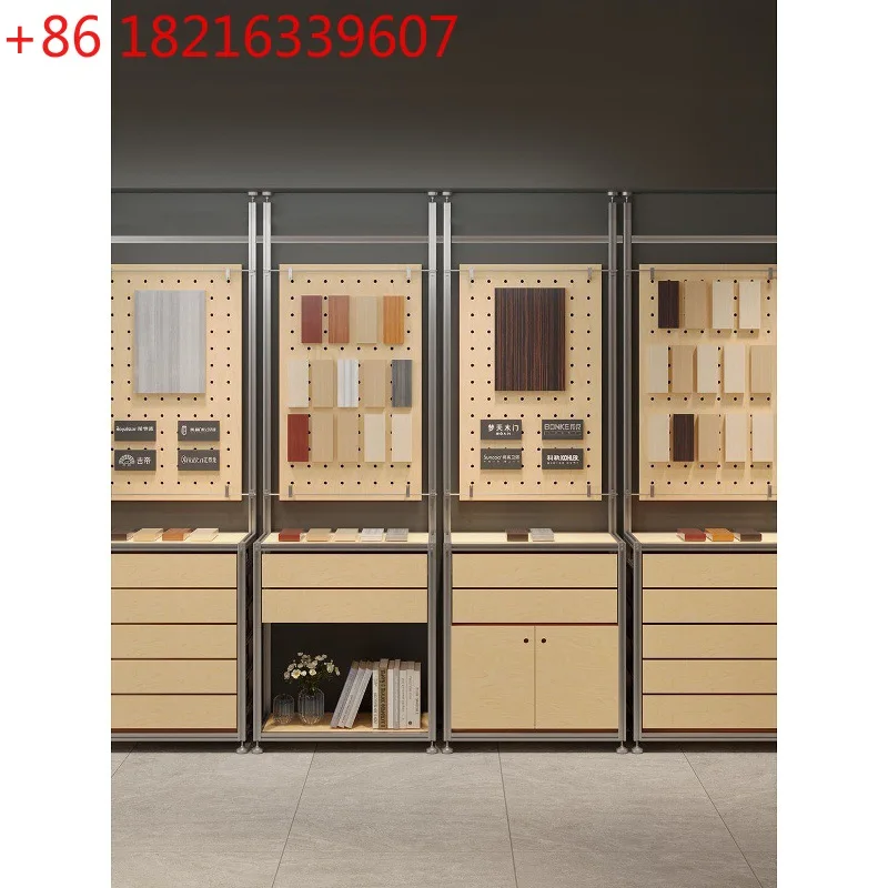 YAO birch ocean plate aluminum profile storage display cabinet floor storage shelf supermarket hole plate